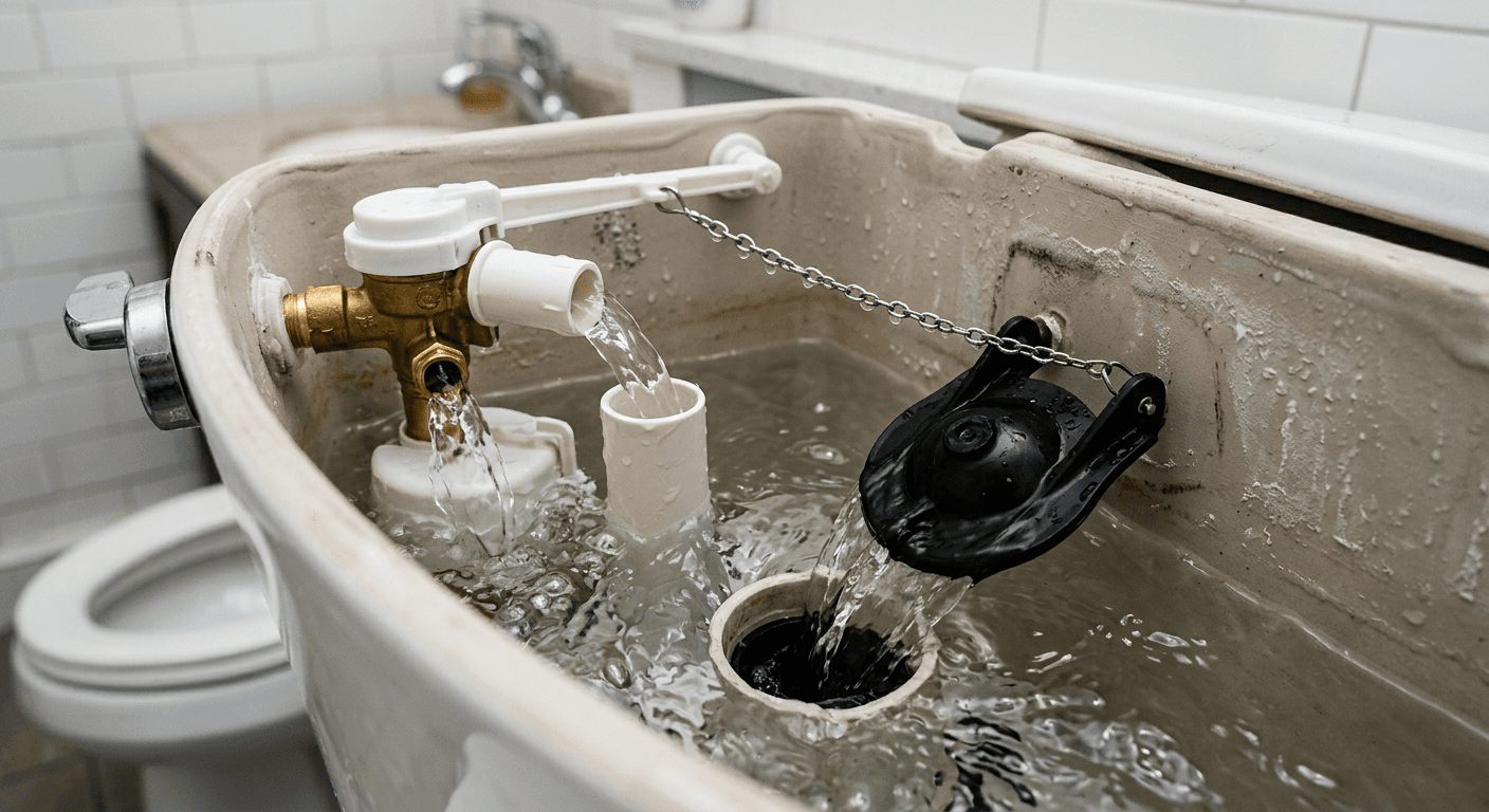 Why Your Toilet Keeps Running (And How to Fix It)